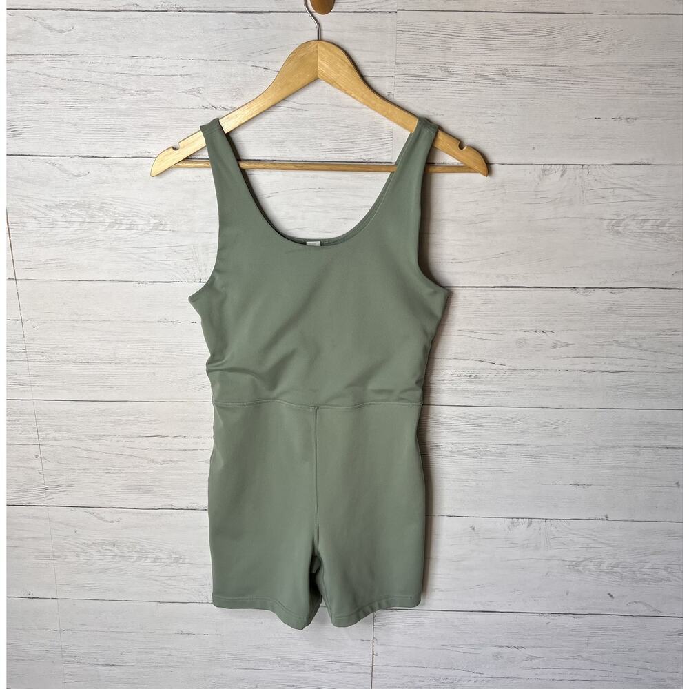 Yogalicious Romper Womens Size Medium Mint Green Lux Core Endurance Yoga Pilates - Picture 3 of 14